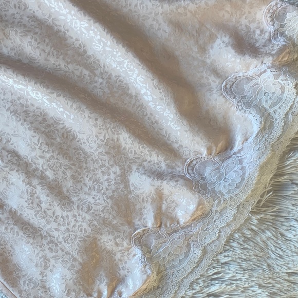Vintage Christian Dior Petal Pink Lace Detail Slip - Picture 14 of 16